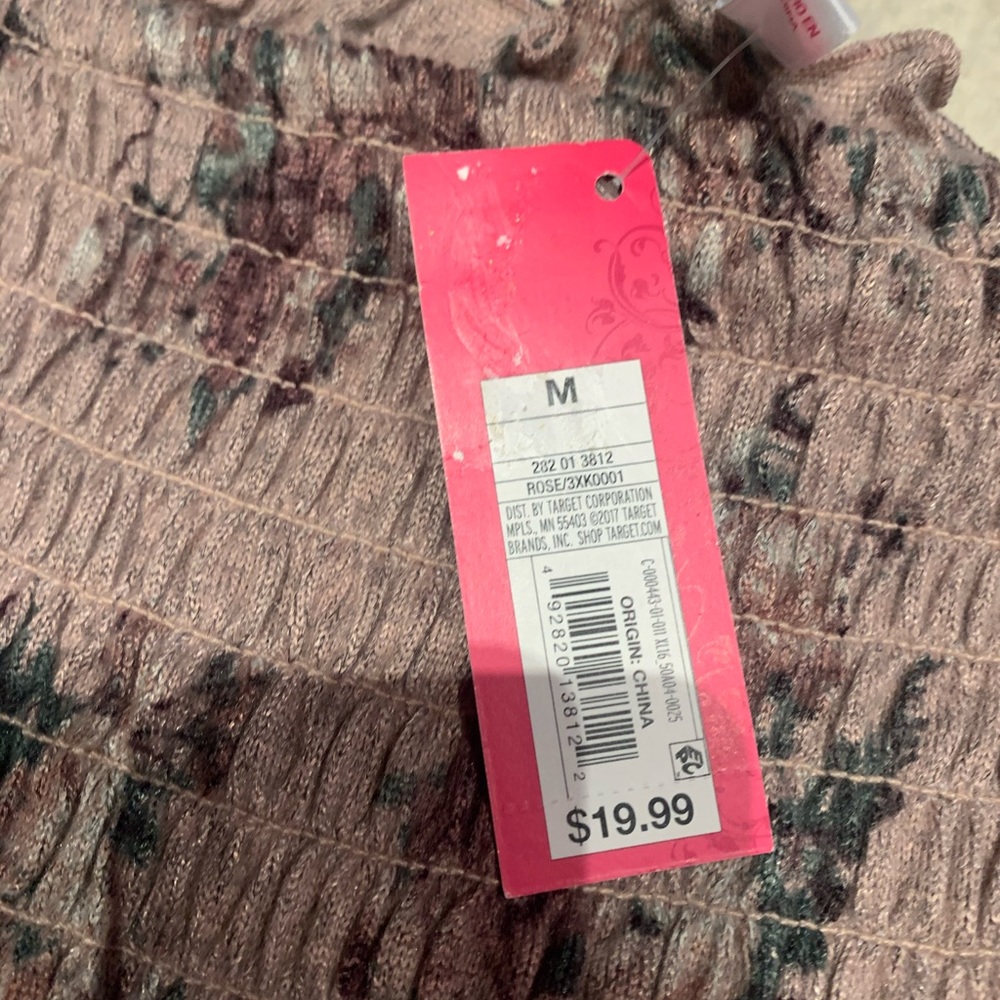 Target off shoulder